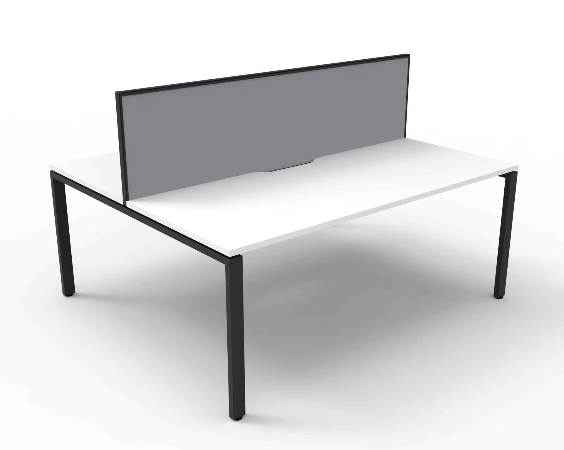Profile 2 Person Double Sided Workstation